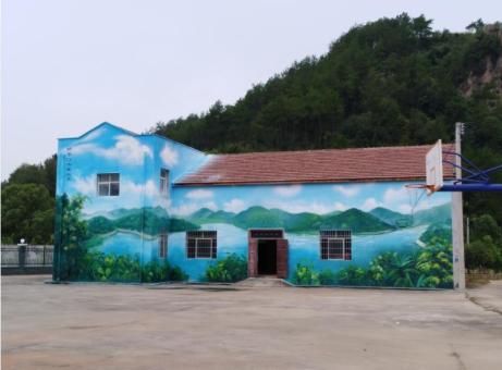 建德彩绘墙绘一般制作的位置