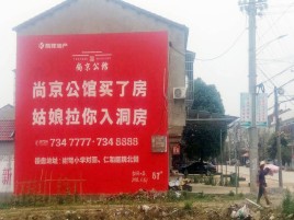 建德墙体广告在乡镇、农村市场的媒体优势