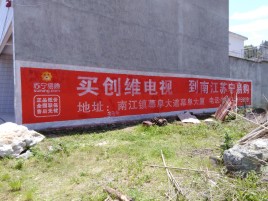 建德墙体广告公司全面解决农村墙体广告痛点