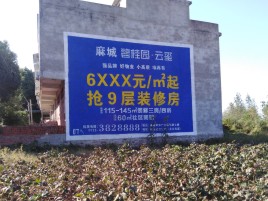 建德墙体广告的好处