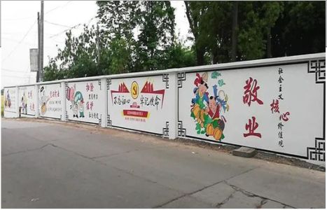 建德手绘墙画在现实中主要有哪些应用？