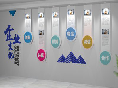 建德企业文化墙需要传递什么办公文化？