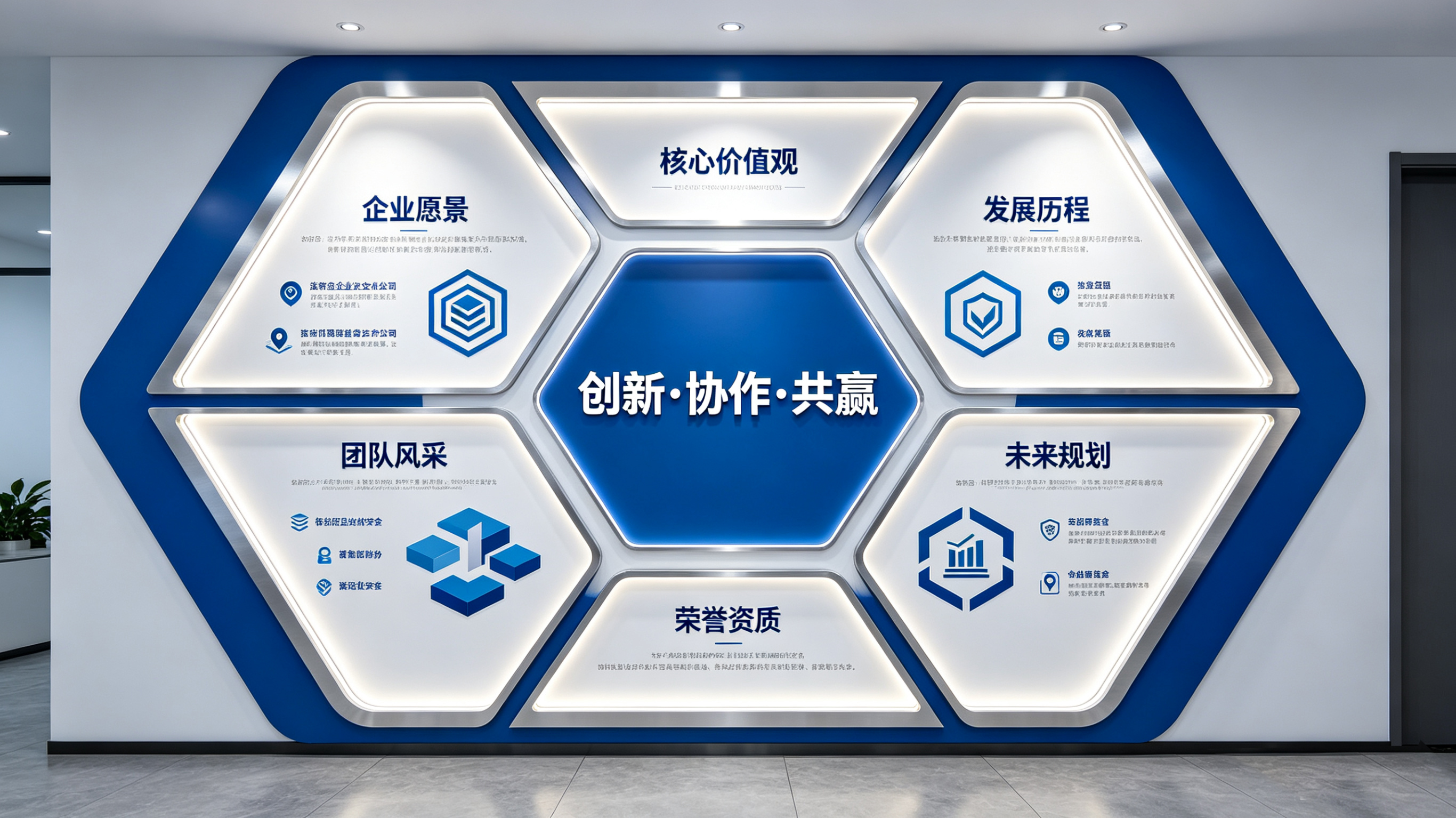 建德企业文化墙六边形避坑指南（新手常犯5个错误）