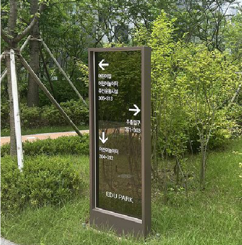 建德园区指示牌安排到位，指路清晰，出行不迷路。